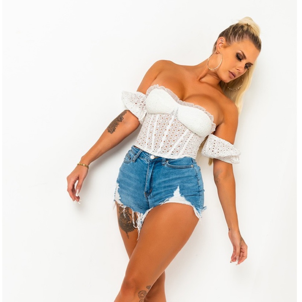 Fashion White Blouse